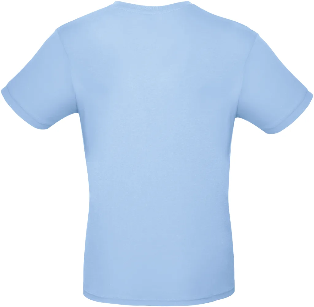 T-shirt homme personnalisé, coton peigné doux (TU01T), Sky Blue, photo 67