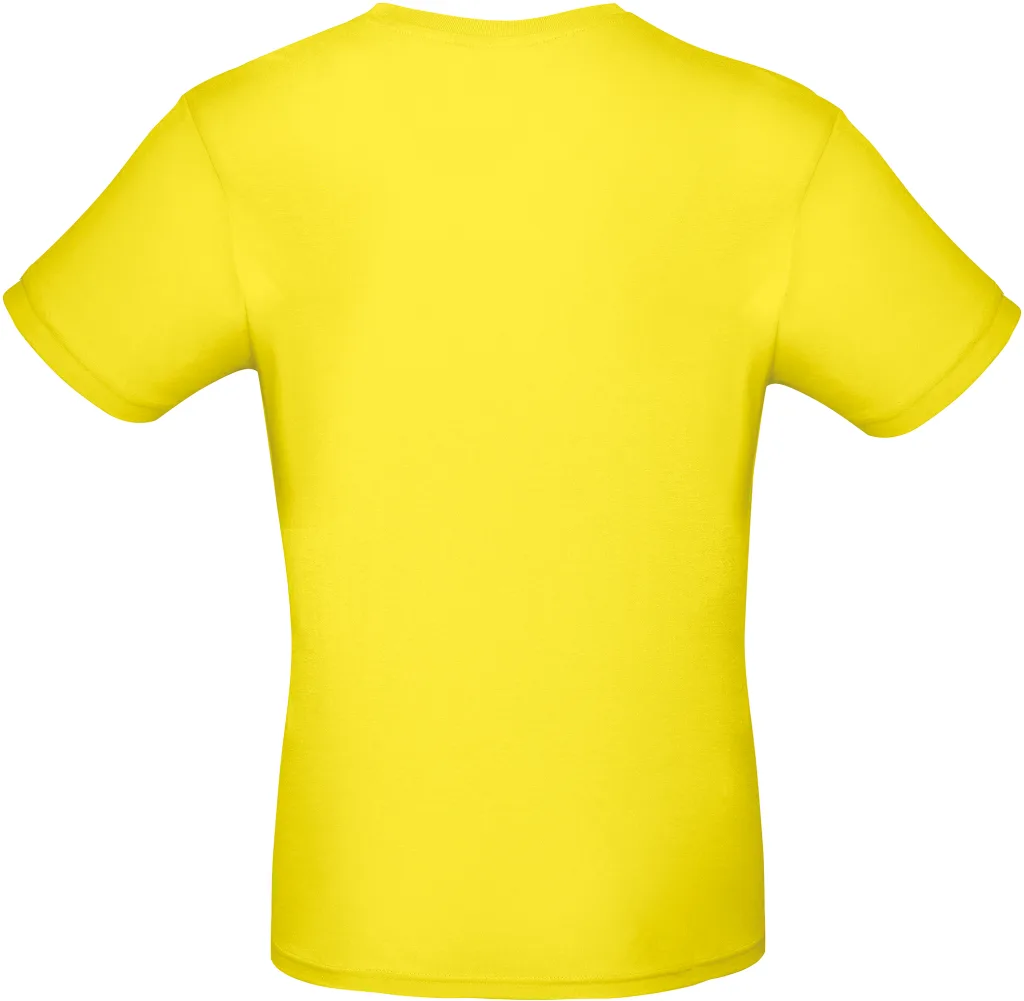 T-shirt homme personnalisé, coton peigné doux (TU01T), Solar Yellow, photo 69