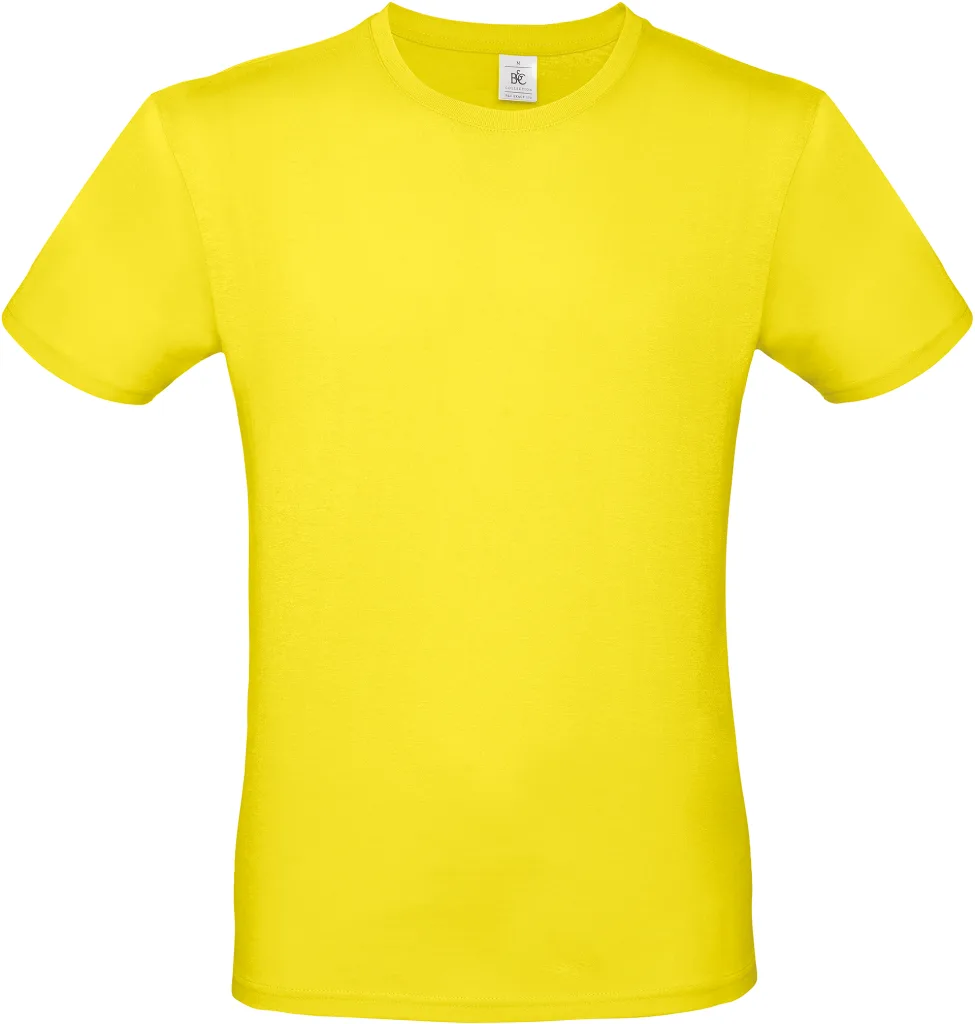 T-shirt homme personnalisé, coton peigné doux (TU01T), Solar Yellow, photo 68