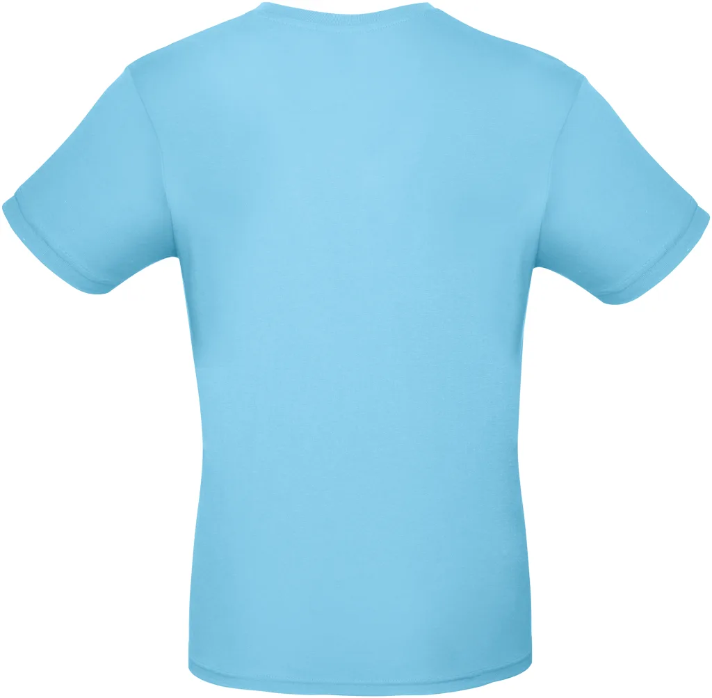 T-shirt homme personnalisé, coton peigné doux (TU01T), Turquoise, photo 73