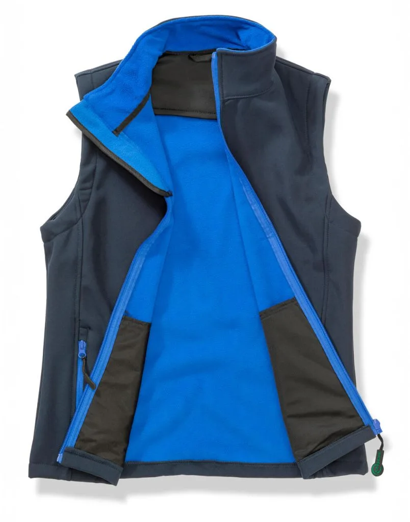 Gilet softshell femme personnalisé, sans manches et cintré (R232F), photo 2