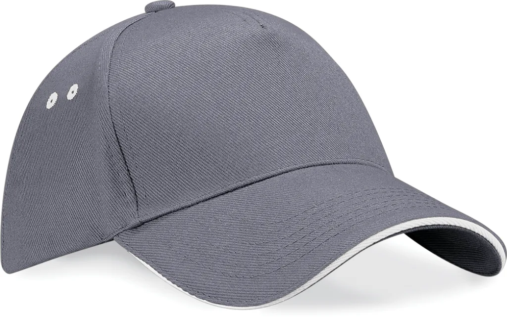 Casquette bicolore personnalisée, visière sandwich (B15C), Graphite Grey - Oyster Grey, photo 27