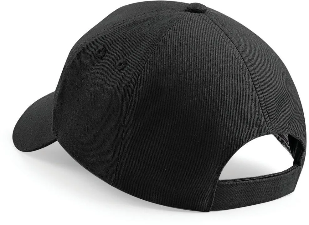 Casquette 5 panneaux personnalisée, coton drill épais (B15), Black, photo 5