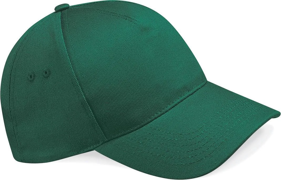 Casquette 5 panneaux personnalisée, coton drill épais (B15), Bottle Green, photo 6