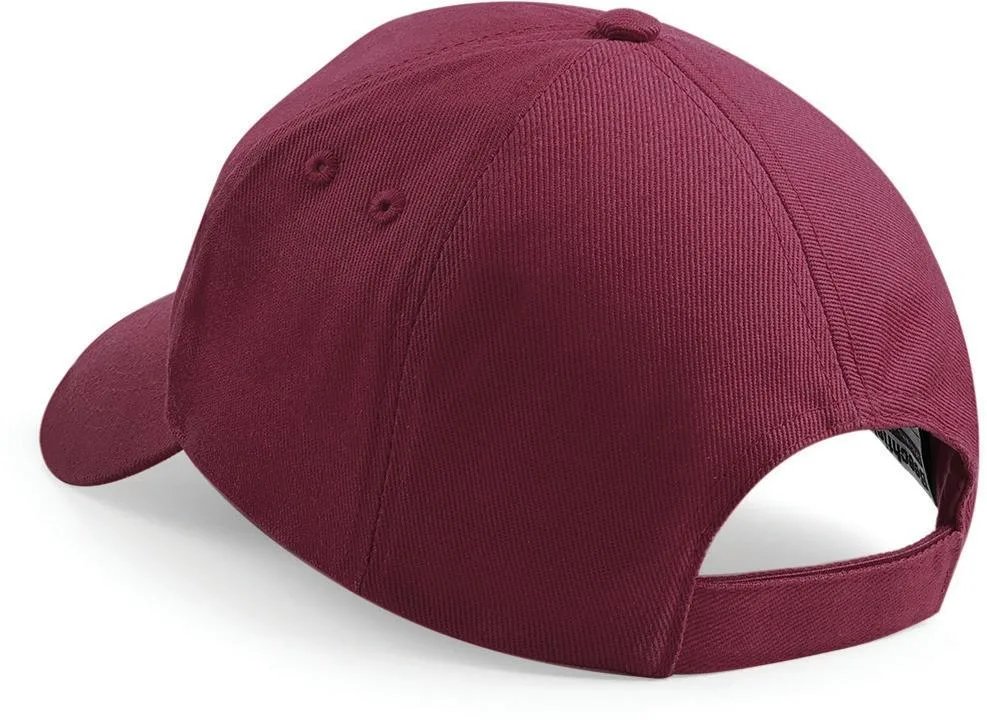 Casquette 5 panneaux personnalisée, coton drill épais (B15), Burgundy, photo 10