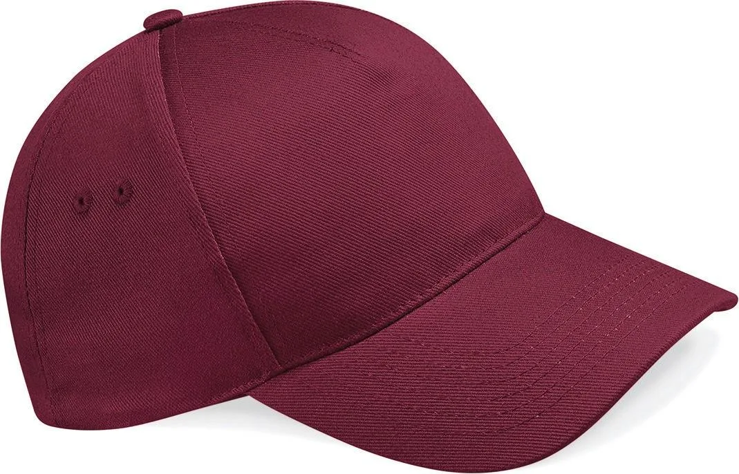 Casquette 5 panneaux personnalisée, coton drill épais (B15), Burgundy, photo 11