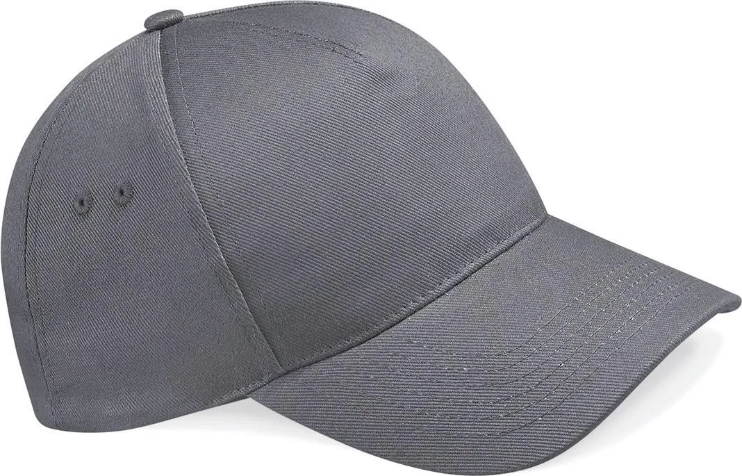 Casquette 5 panneaux personnalisée, coton drill épais (B15), Graphite Grey, photo 16