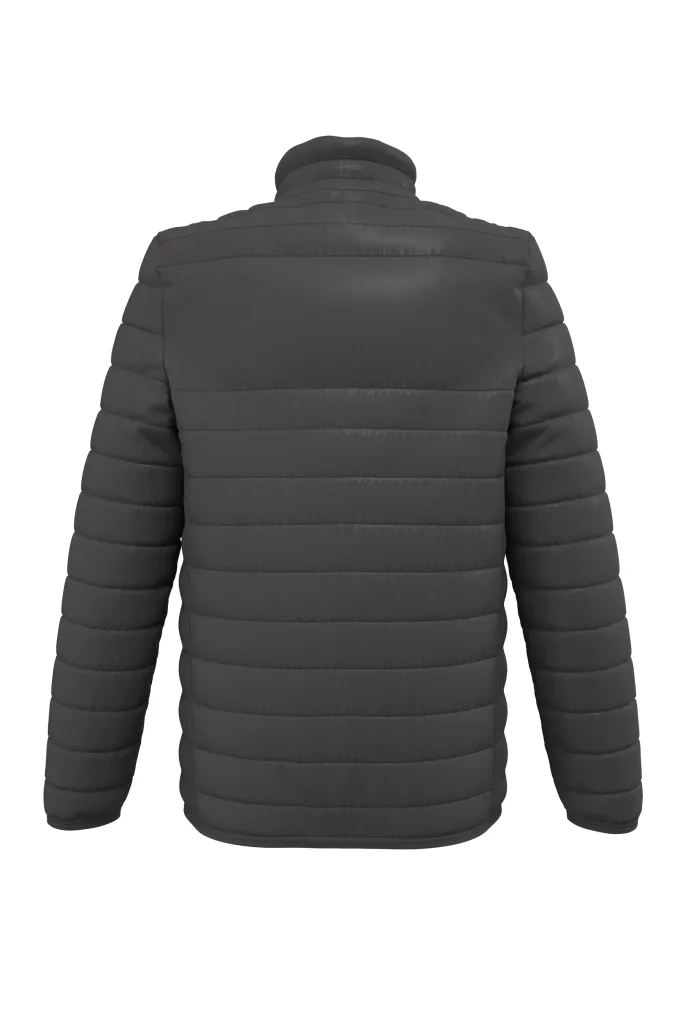 Doudoune homme personnalisée, matelassée et chaude (IB6175), Dark Grey, photo 8