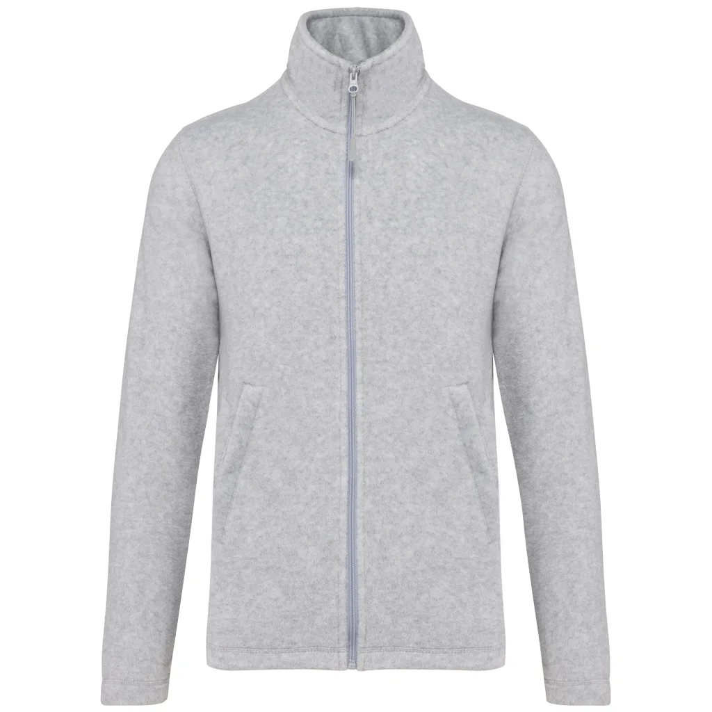 Polaire zippée personnalisée, chaude et anti-boulochage (K911), Ash Heather, photo 6