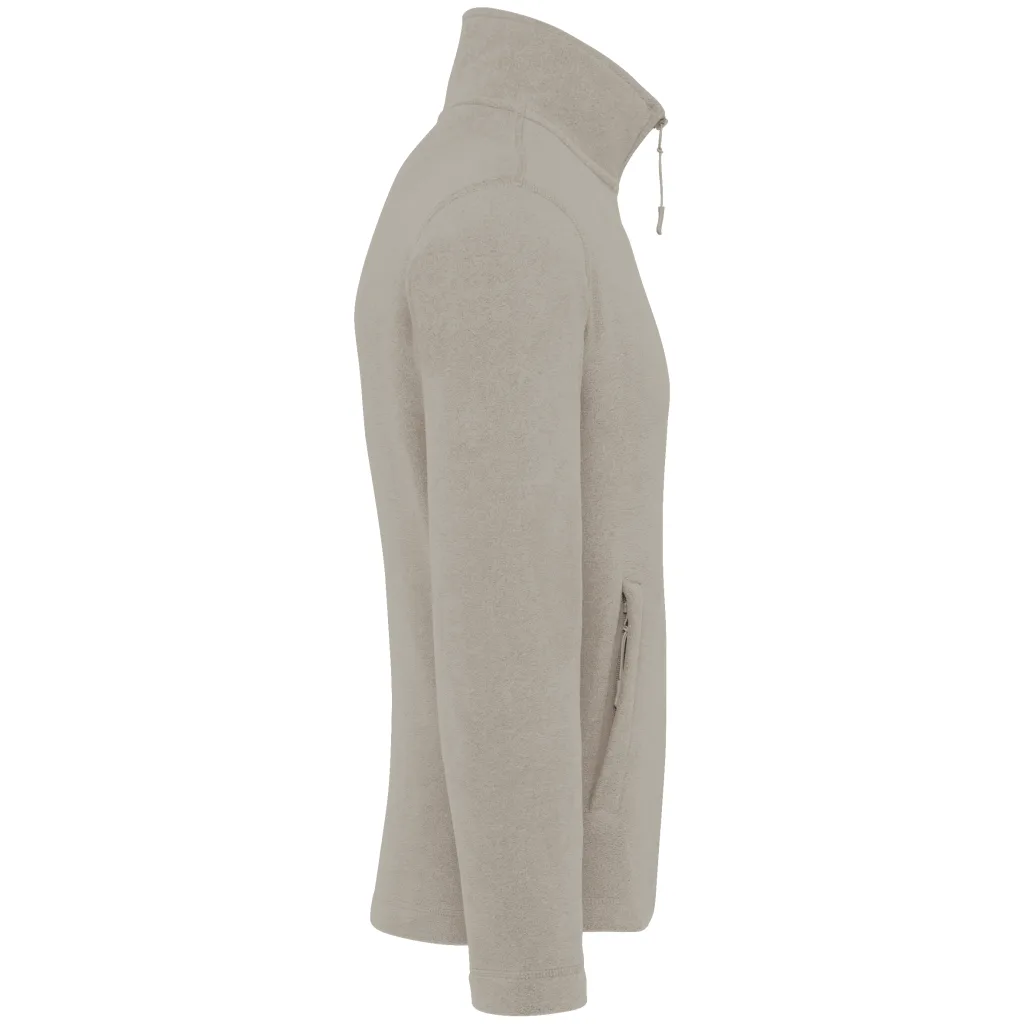 Polaire zippée personnalisée, chaude et anti-boulochage (K911), Beige, photo 11