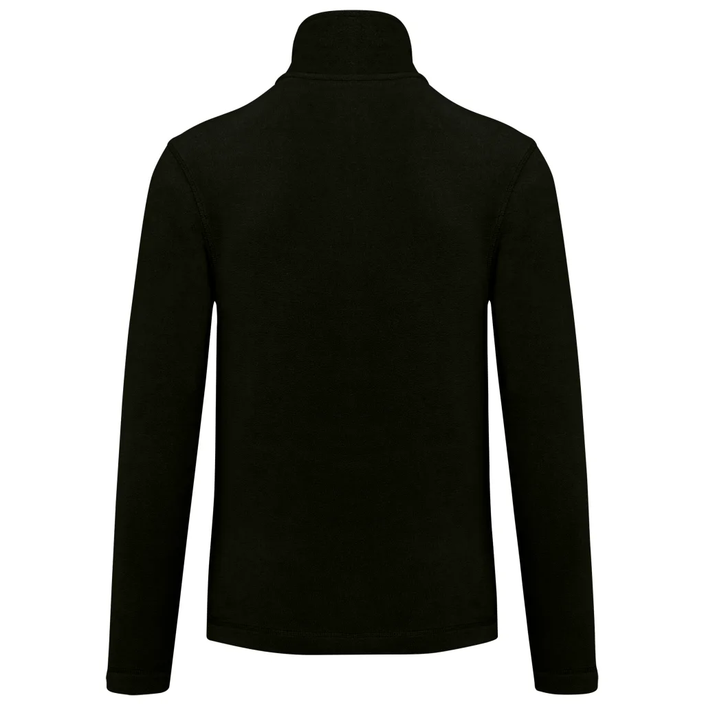 Polaire zippée personnalisée, chaude et anti-boulochage (K911), Black, photo 13