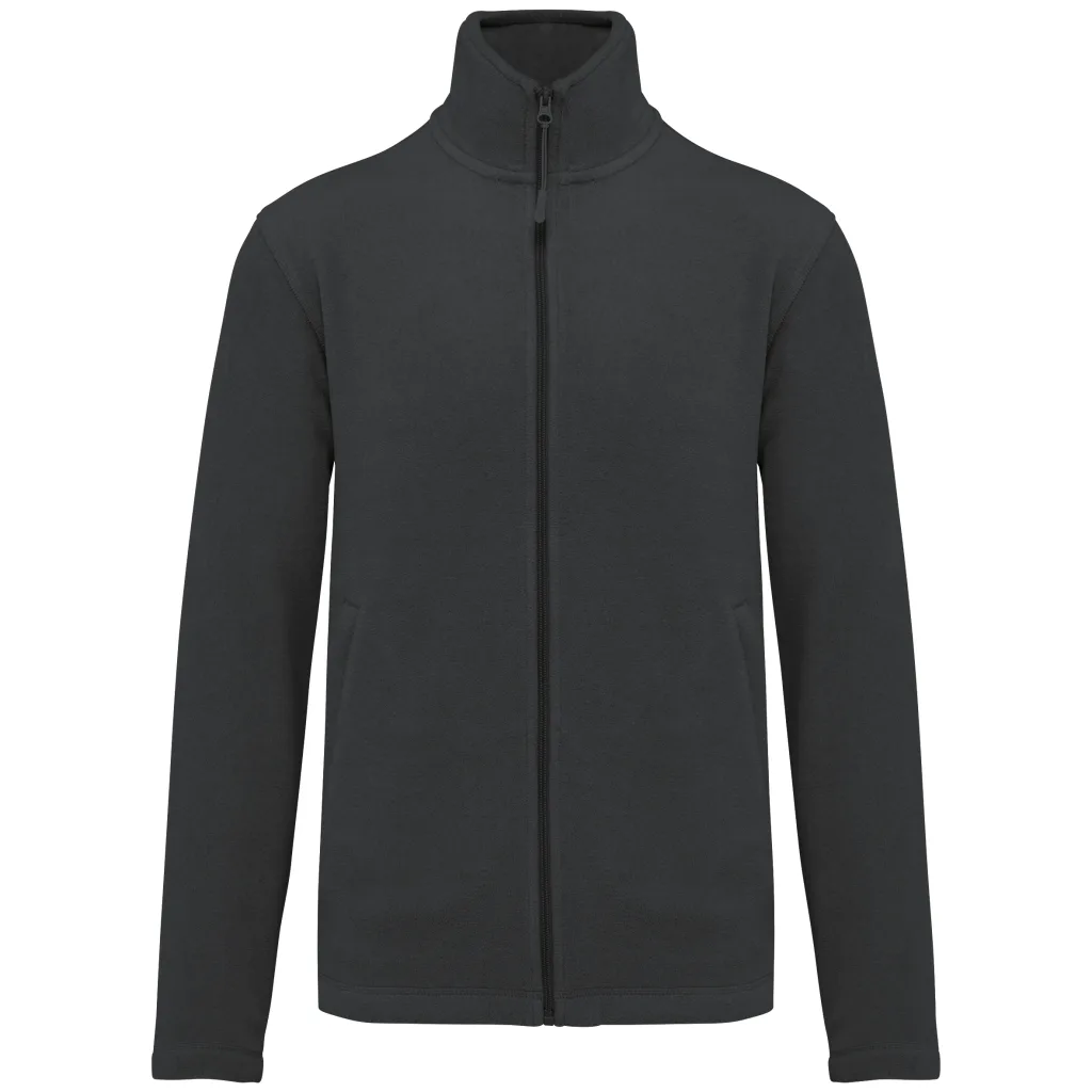 Polaire zippée personnalisée, chaude et anti-boulochage (K911), Dark Grey, photo 27