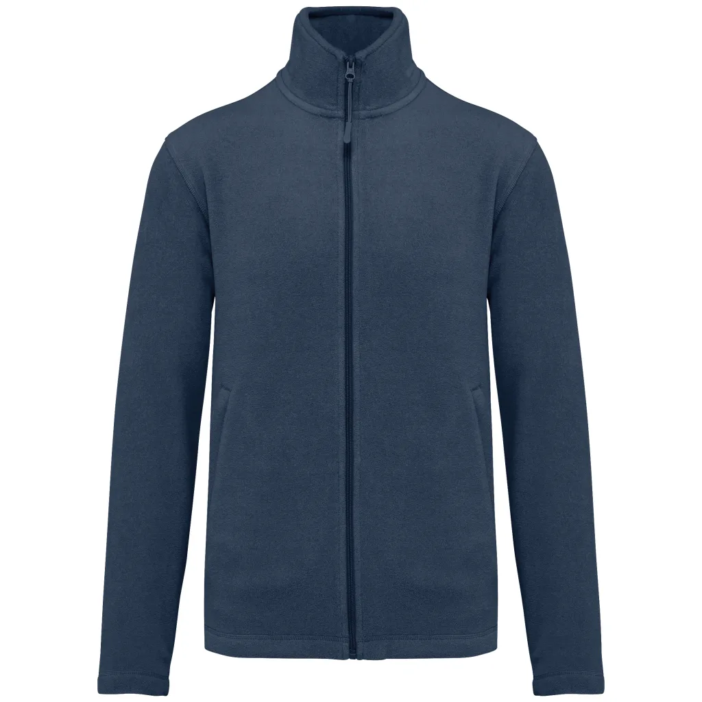 Polaire zippée personnalisée, chaude et anti-boulochage (K911), Deep Blue, photo 30