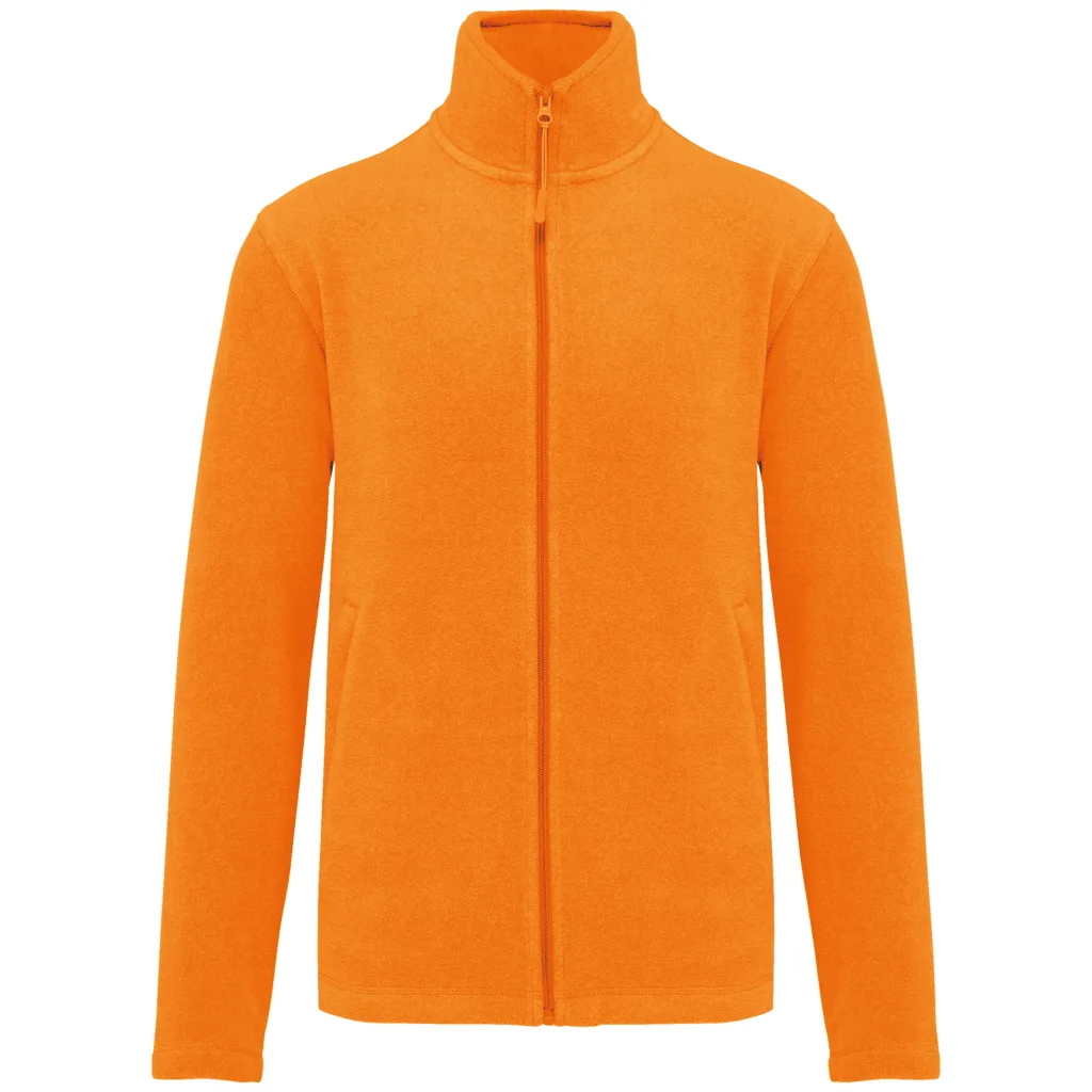 Polaire zippée personnalisée, chaude et anti-boulochage (K911), Fluorescent Orange, photo 33