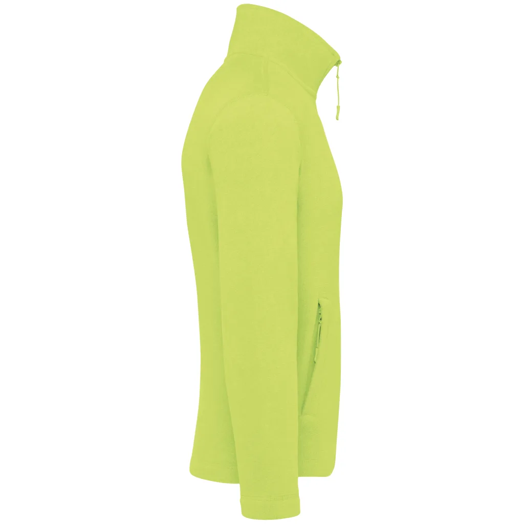 Polaire zippée personnalisée, chaude et anti-boulochage (K911), Fluorescent Yellow, photo 38