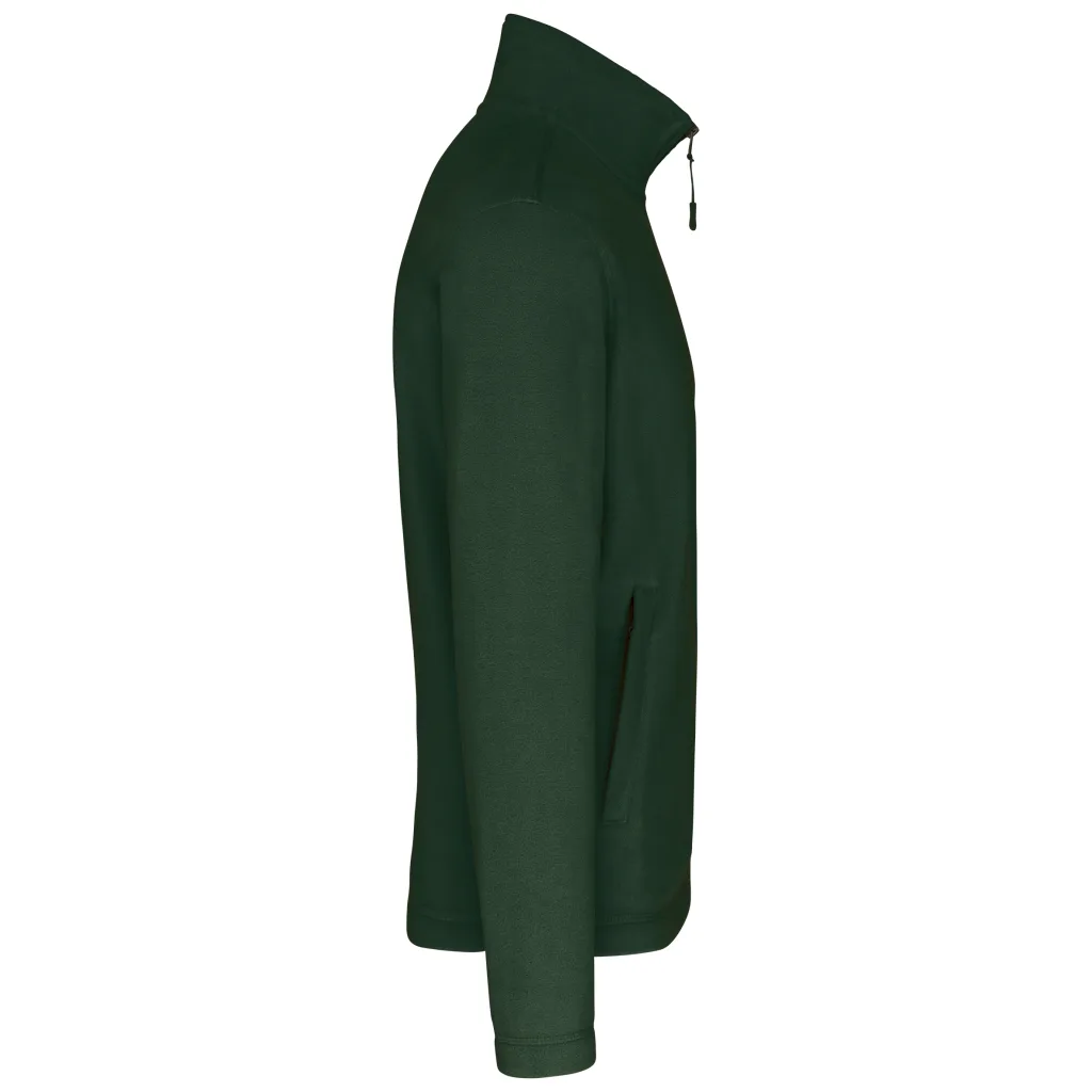 Polaire zippée personnalisée, chaude et anti-boulochage (K911), Forest Green, photo 41