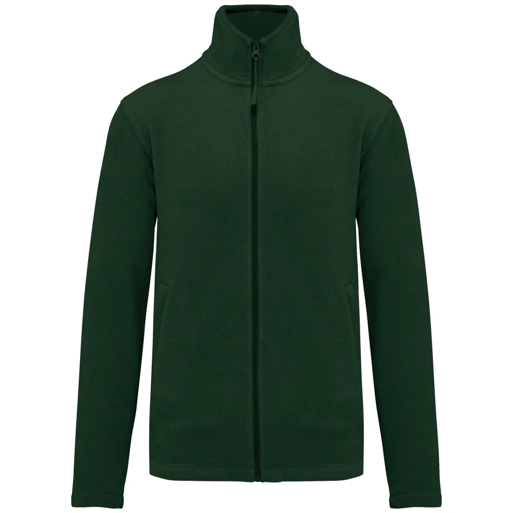 Polaire zippée personnalisée, chaude et anti-boulochage (K911), Forest Green, photo 39