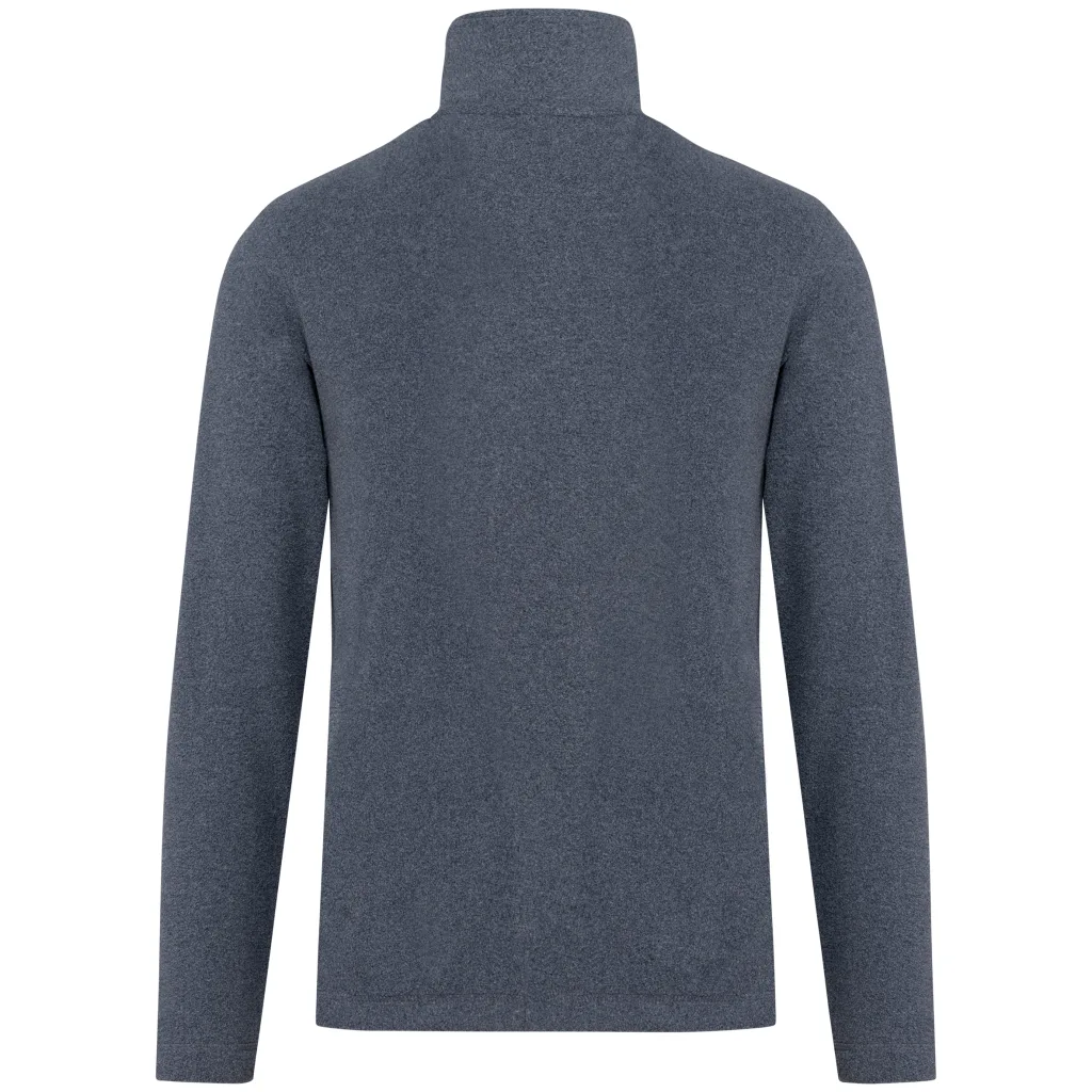 Polaire zippée personnalisée, chaude et anti-boulochage (K911), French Navy Heather, photo 43