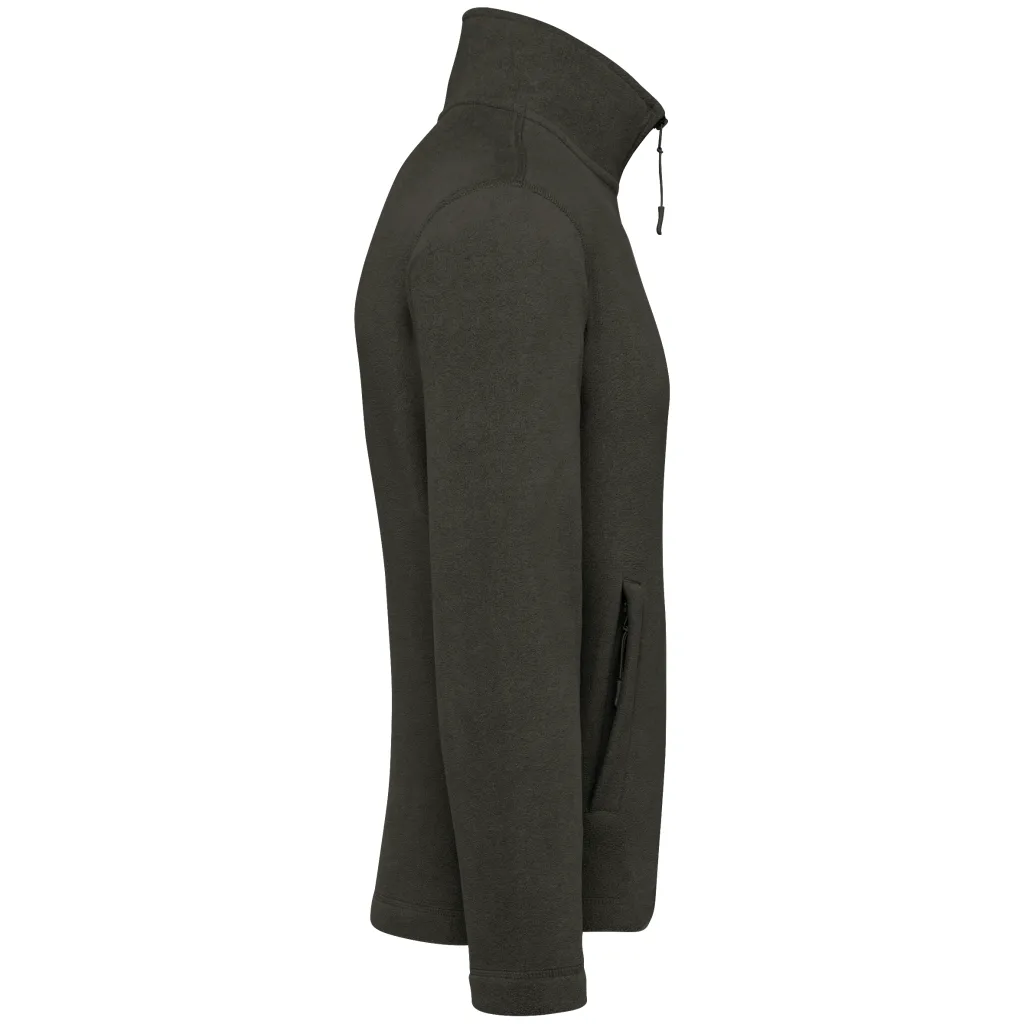 Polaire zippée personnalisée, chaude et anti-boulochage (K911), Green Olive, photo 50