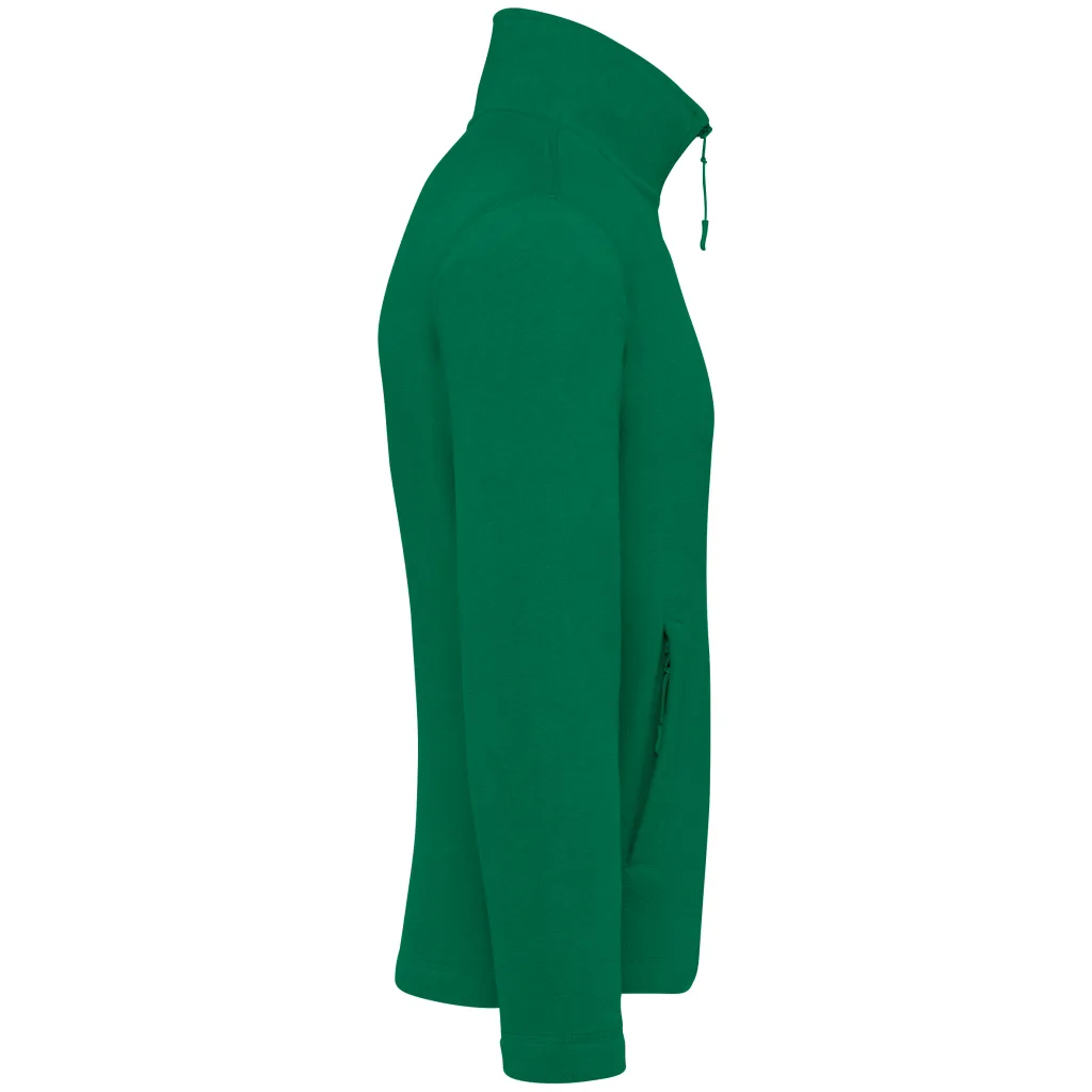 Polaire zippée personnalisée, chaude et anti-boulochage (K911), Kelly Green, photo 53