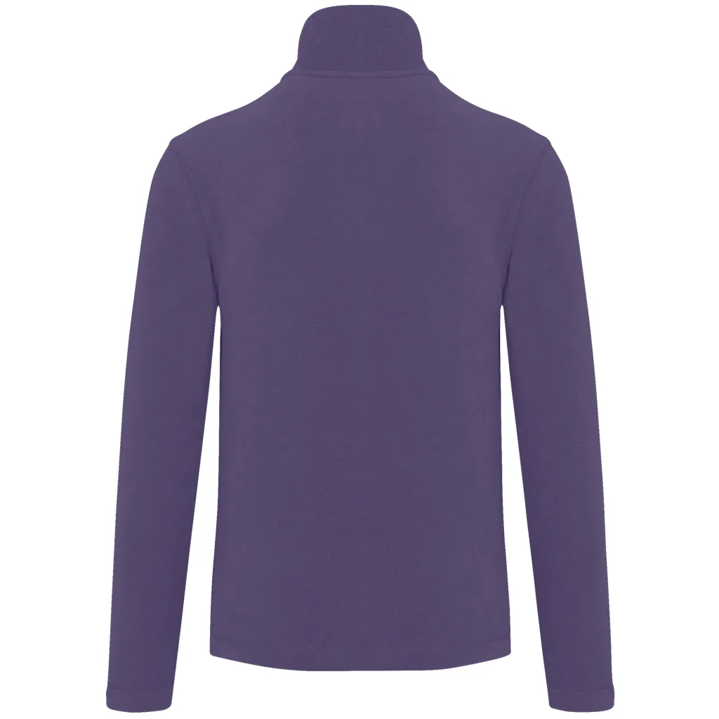 Polaire zippée personnalisée, chaude et anti-boulochage (K911), Purple, photo 64