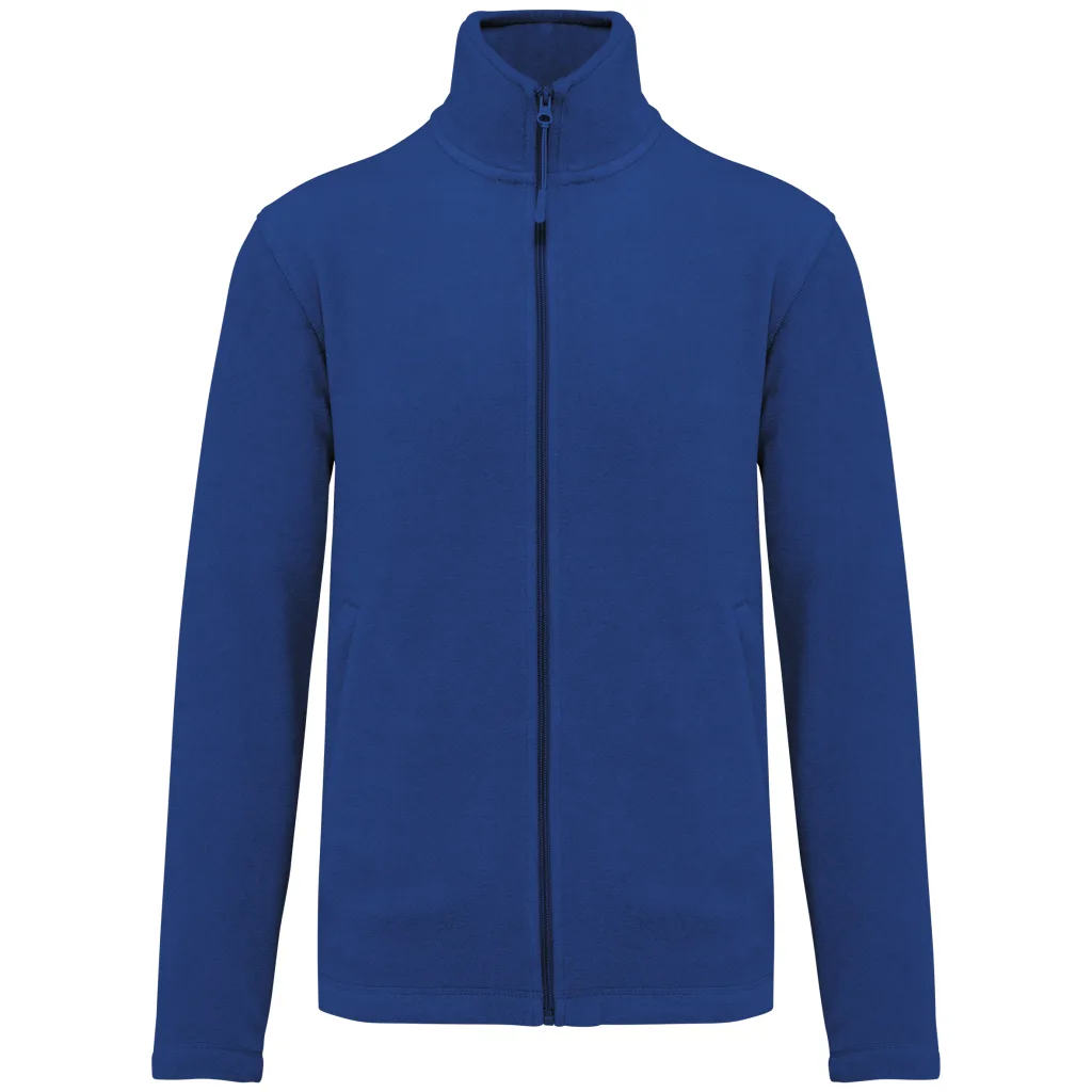 Polaire zippée personnalisée, chaude et anti-boulochage (K911), Royal Blue, photo 69