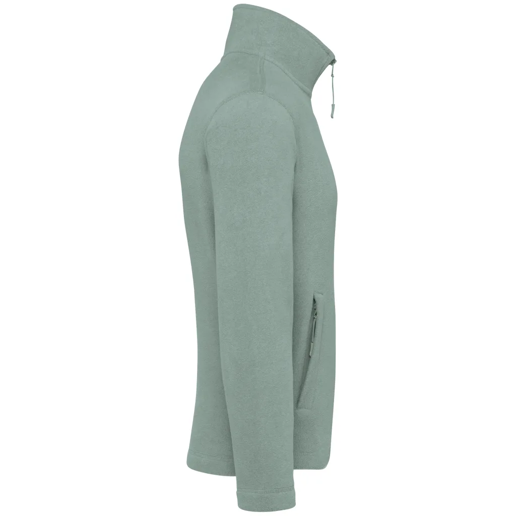 Polaire zippée personnalisée, chaude et anti-boulochage (K911), Sage, photo 74