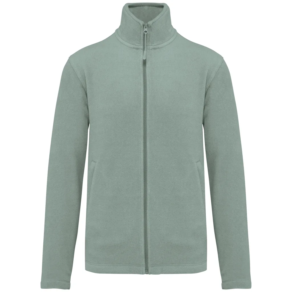 Polaire zippée personnalisée, chaude et anti-boulochage (K911), Sage, photo 72