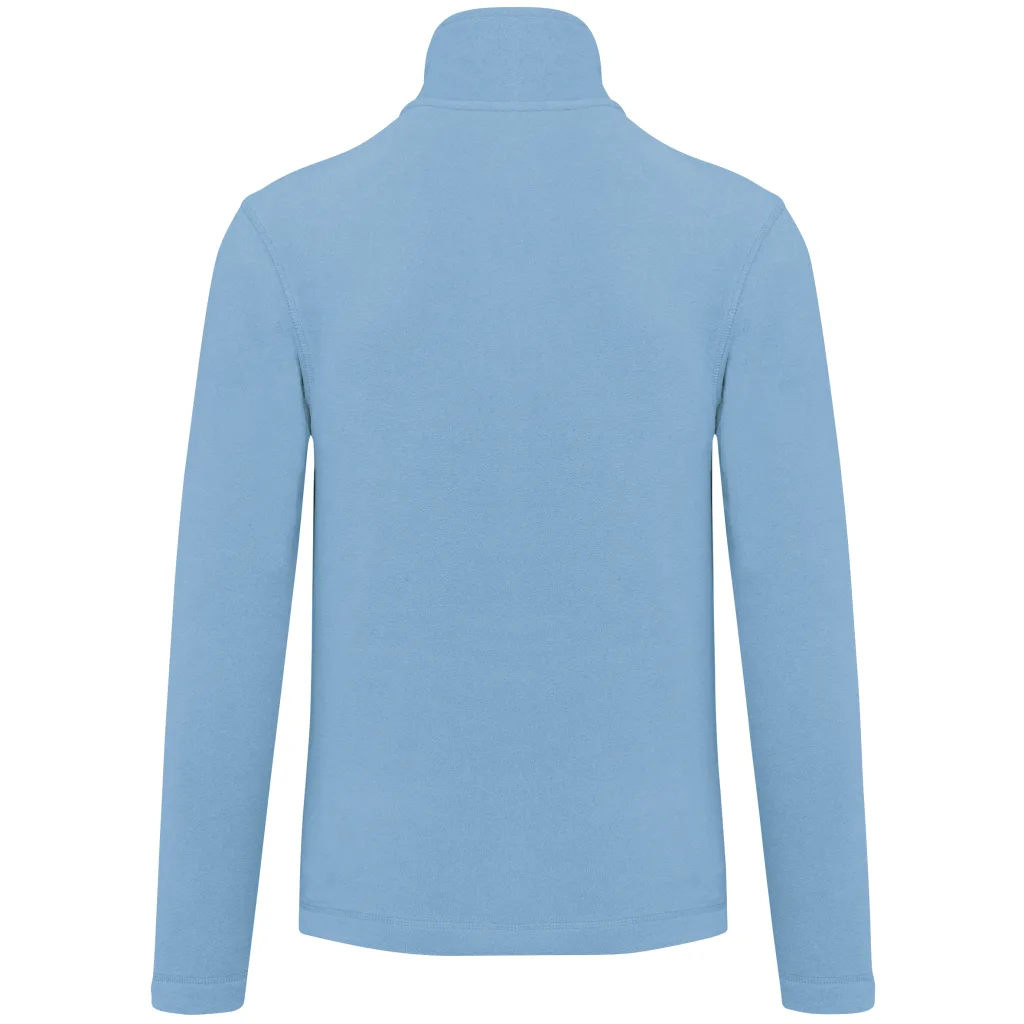 Polaire zippée personnalisée, chaude et anti-boulochage (K911), Sky Blue, photo 76