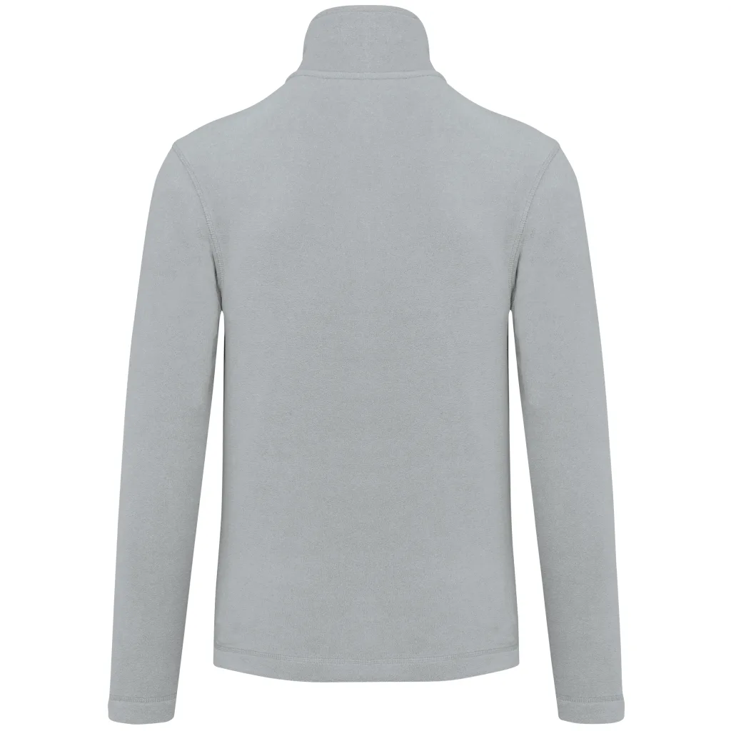 Polaire zippée personnalisée, chaude et anti-boulochage (K911), Snow Grey, photo 79