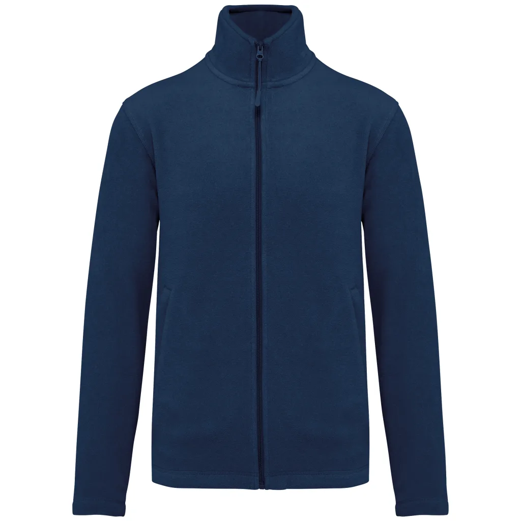Polaire zippée personnalisée, chaude et anti-boulochage (K911), True Indigo, photo 84