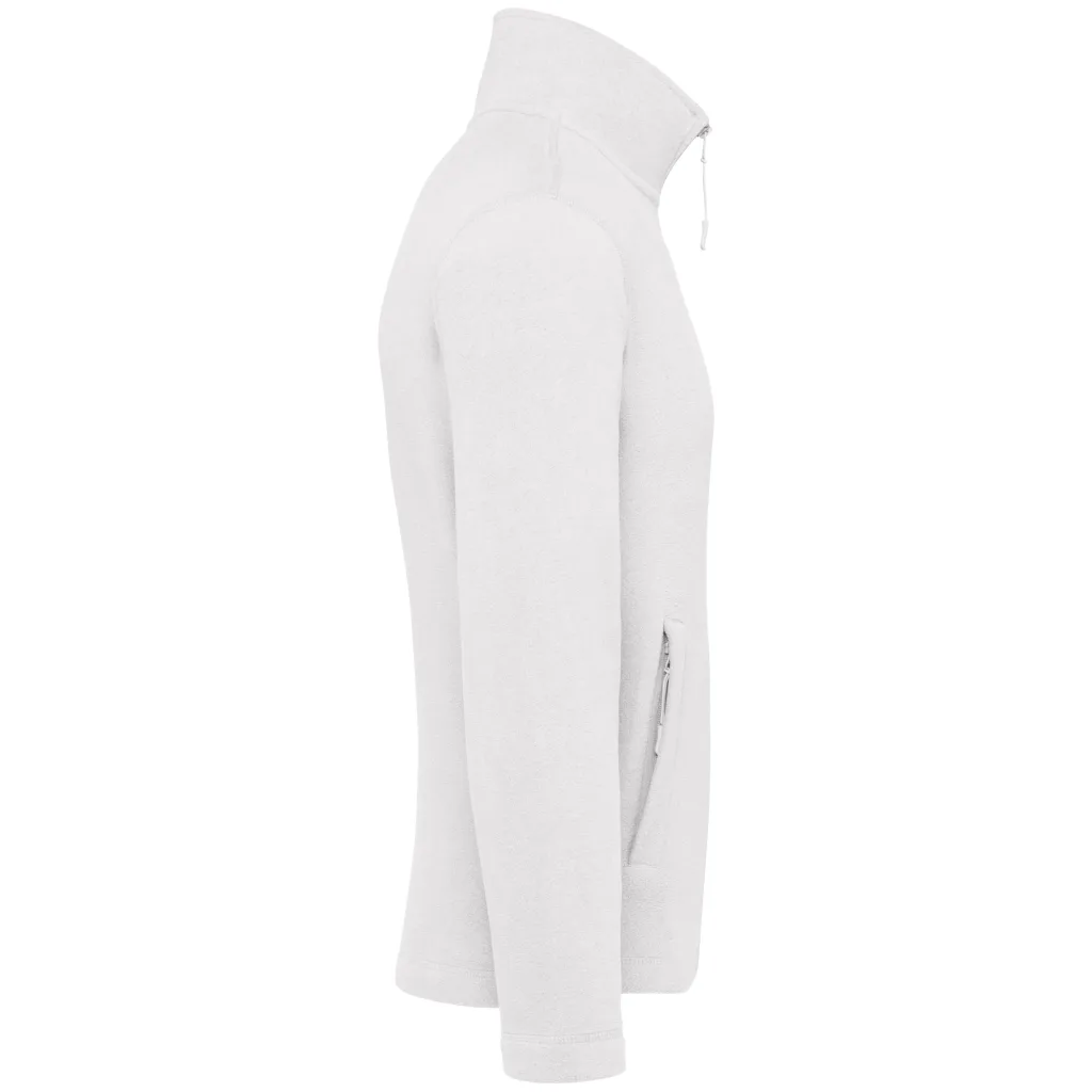 Polaire zippée personnalisée, chaude et anti-boulochage (K911), White, photo 89