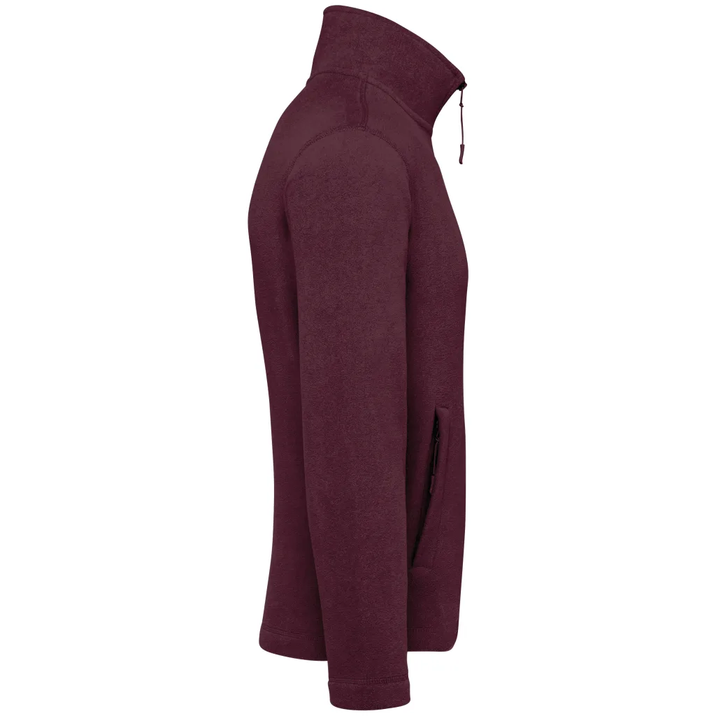 Polaire zippée personnalisée, chaude et anti-boulochage (K911), Wine, photo 92