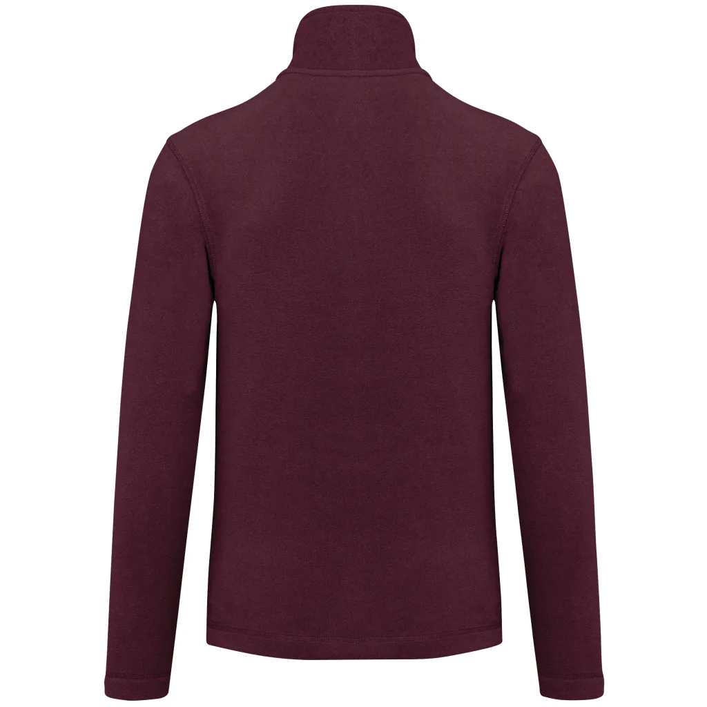 Polaire zippée personnalisée, chaude et anti-boulochage (K911), Wine, photo 91