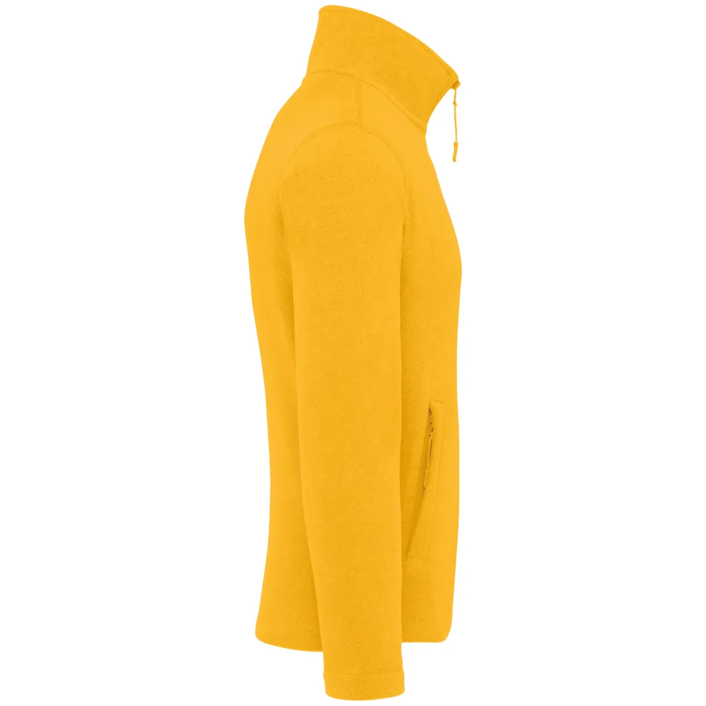 Polaire zippée personnalisée, chaude et anti-boulochage (K911), Yellow, photo 95