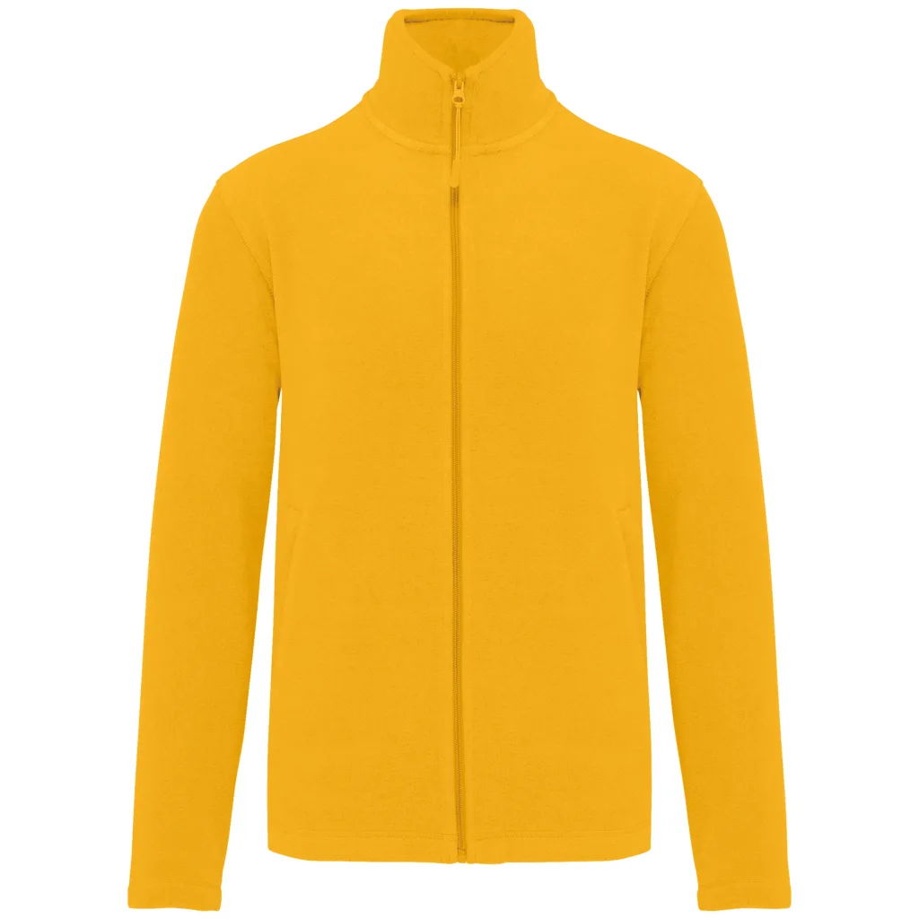 Polaire zippée personnalisée, chaude et anti-boulochage (K911), Yellow, photo 93
