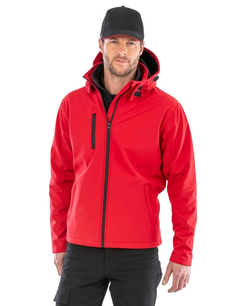 Veste softshell homme personnalisée, imperméable coupe-vent (R230M)