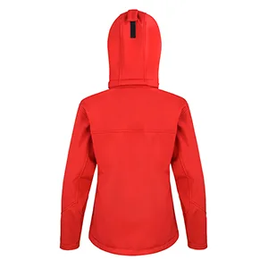 Veste softshell homme personnalisée, imperméable coupe-vent (R230M), Vivid Green - Black, photo 9