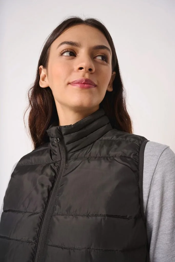 Bodywarmer femme personnalisé, matelassé chaud et cintré (IB6173), photo 3