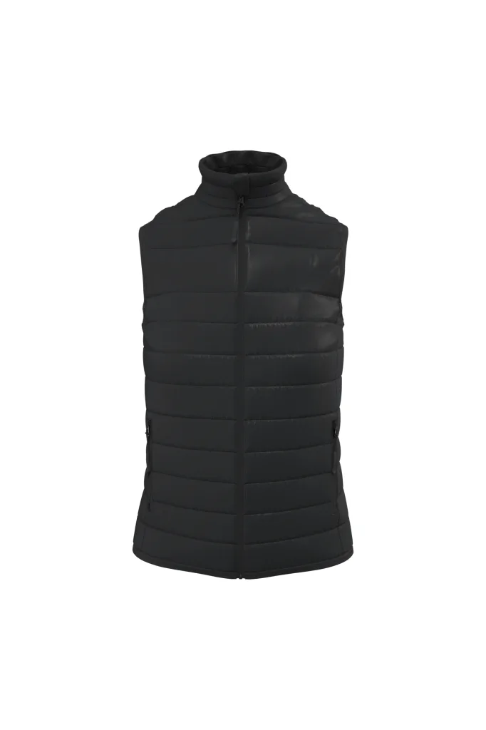 Bodywarmer femme personnalisé, matelassé chaud et cintré (IB6173), Black, photo 5