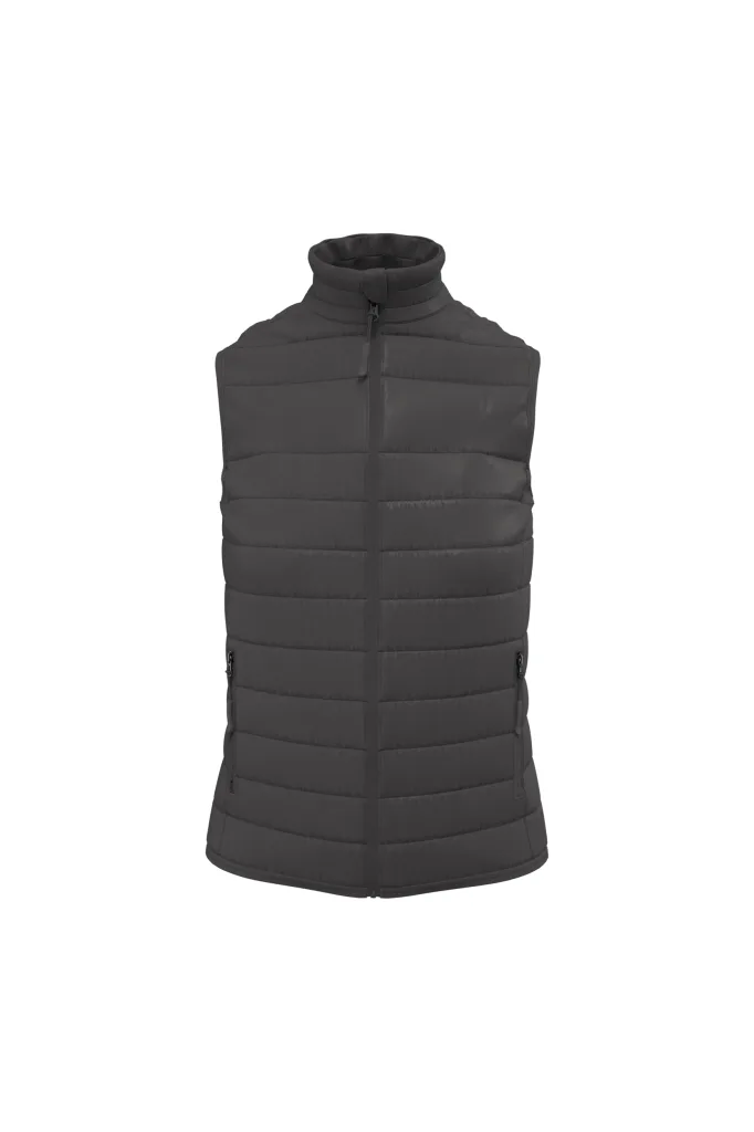 Bodywarmer femme personnalisé, matelassé chaud et cintré (IB6173), Dark Grey, photo 7