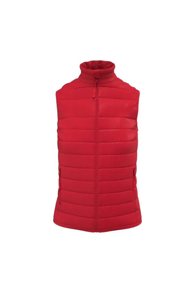 Bodywarmer femme personnalisé, matelassé chaud et cintré (IB6173), Ideal Red, photo 9