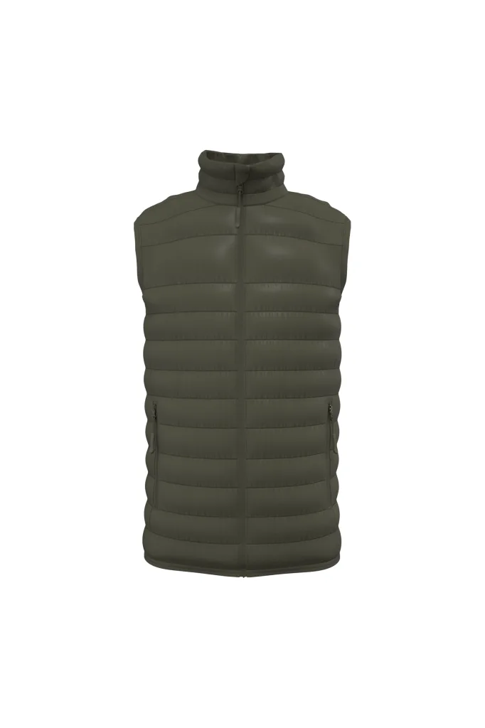 Bodywarmer homme personnalisé, matelassé chaud sans manches (IB6172), Ideal Urban Khaki, photo 13
