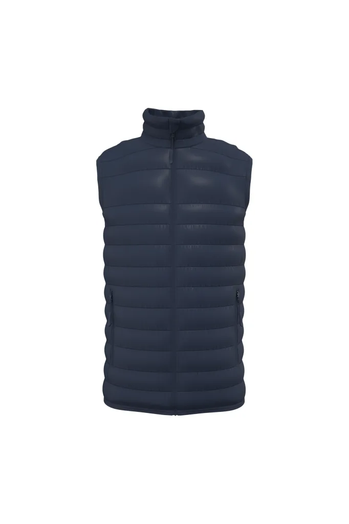 Bodywarmer homme personnalisé, matelassé chaud sans manches (IB6172), Navy, photo 15