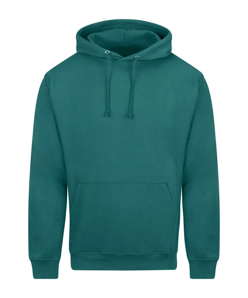 Sweat à capuche personnalisé, molleton chaud et doux (JH001), Teal, photo 84