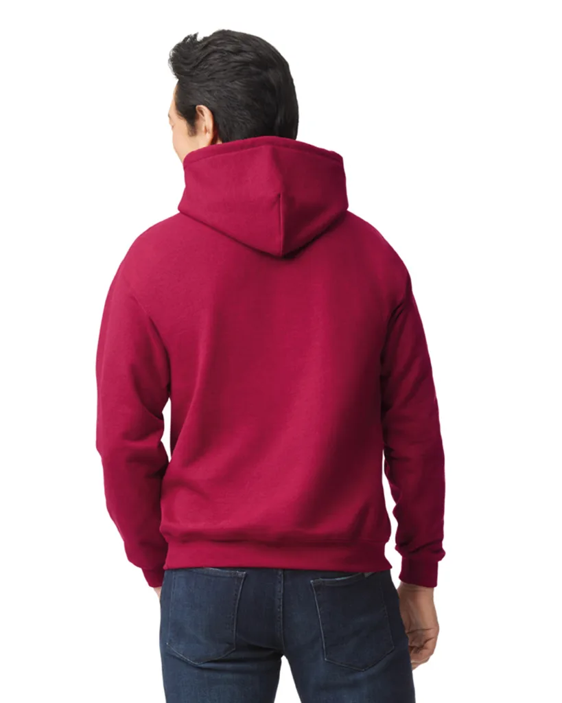 Sweat à capuche personnalisé, épais et poche kangourou (18500), Antique Cherry Red, photo 6