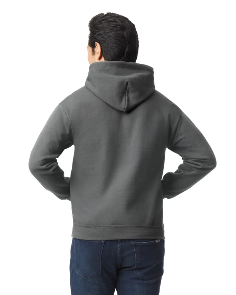 Sweat à capuche personnalisé, épais et poche kangourou (18500), Charcoal, photo 22