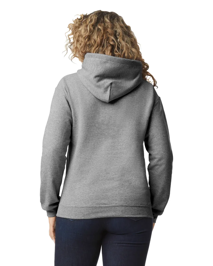 Sweat à capuche personnalisé, épais et poche kangourou (18500), Graphite Heather, photo 32