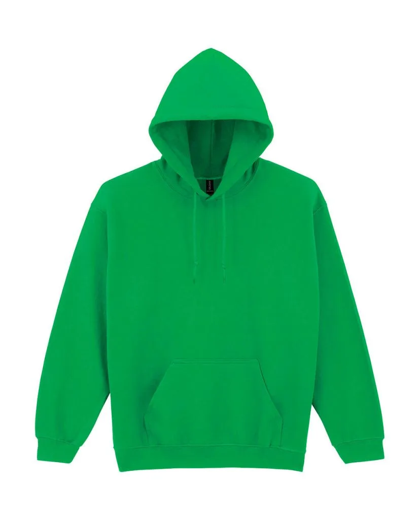 Sweat à capuche personnalisé, épais et poche kangourou (18500), Irish Green, photo 36