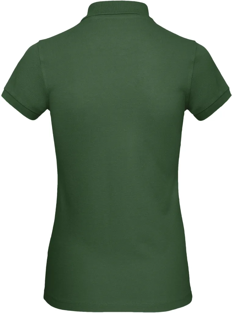 Polo bio femme personnalisé, coton bio et coupe cintrée (PW440), Bottle Green, photo 6